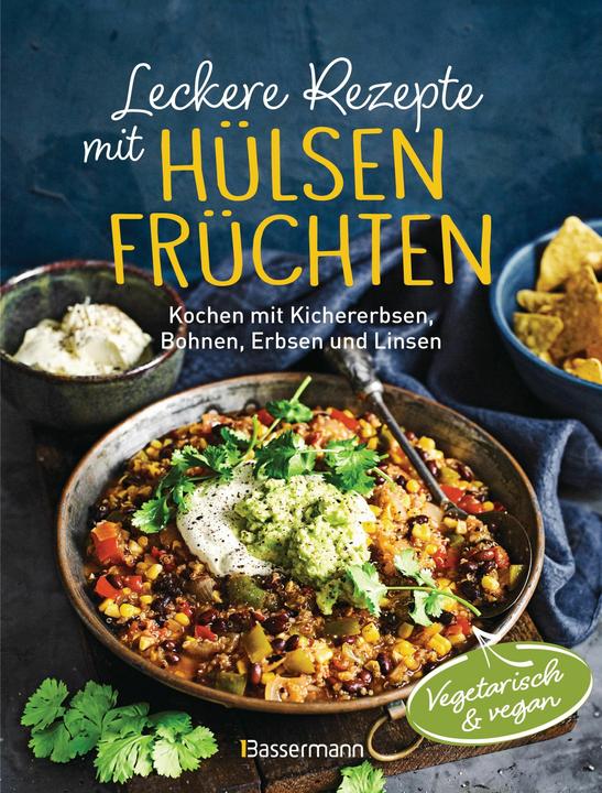 Actual product image Leckere Rezepte mit Hülsenfrüchten - vegetarisch und vegan (German, PenguinRandomHousePublishing Group GmbH, 2024)
