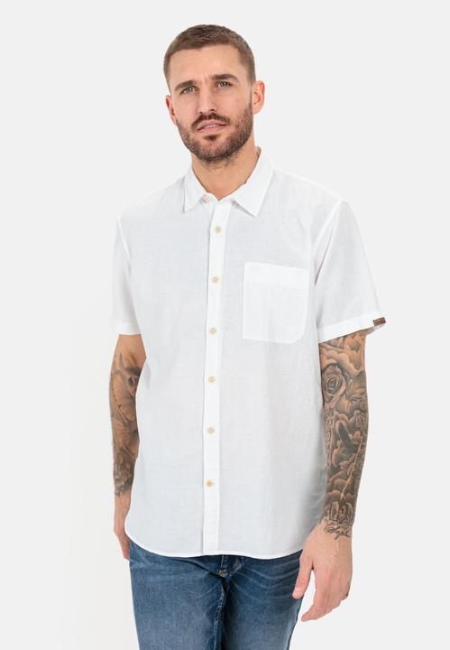 Produktbild Camel Active Kurzarm Hemd aus einem Leinen-Baumwoll-Mix (6XL)
