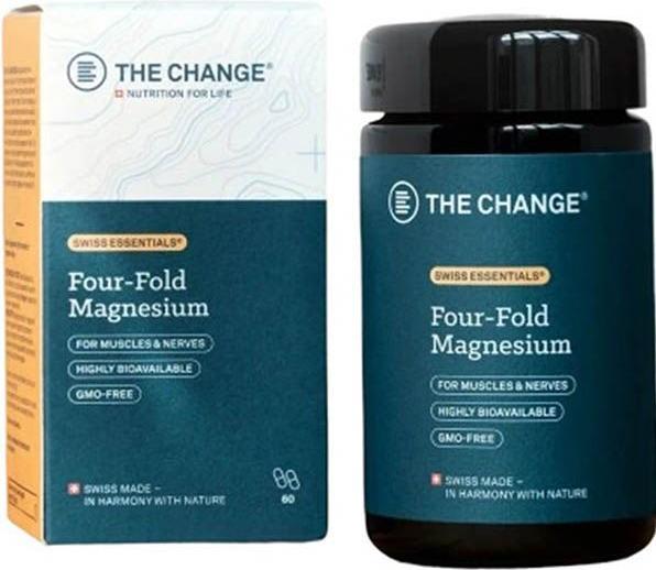 BE THE CHANGE Four-Fold Magnesium (60 Stück, Kapseln, 40 g)