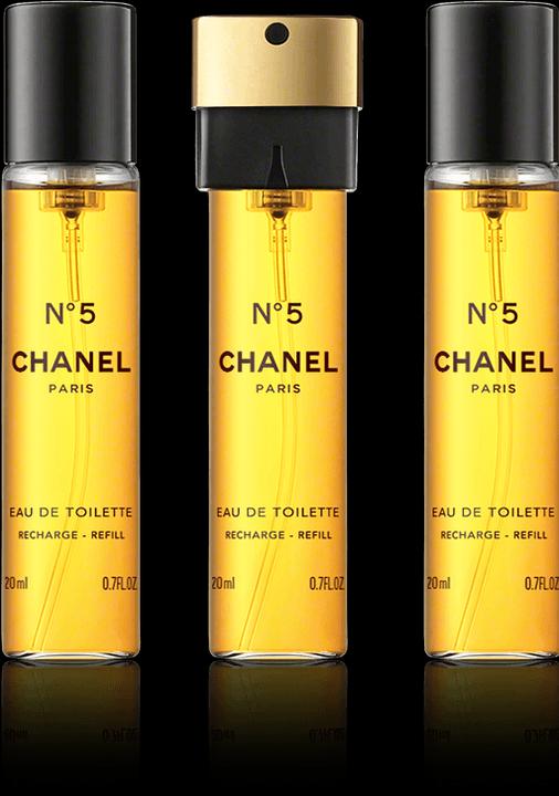 Immagine prodotto Chanel N°5 3x Ricarica (Eau de toilette, 60 ml)