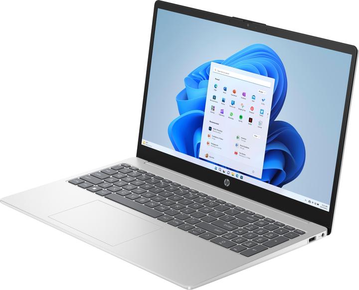 Actual product image HP 15-fc0651ng 15 Notebook natural silver (B04YFEA) (15.60", AMD Ryzen 5 7520U, 8 GB, 512 GB, DE)