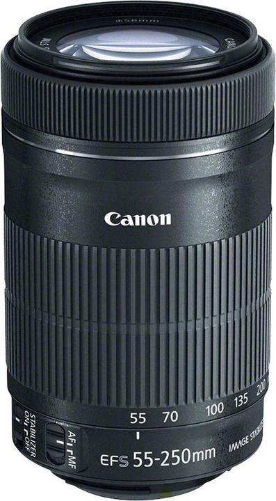 Produktbild Canon EF-S 55-250mm f/4-5.6 IS STM - Import (Canon EF-S, APS-C / DX)