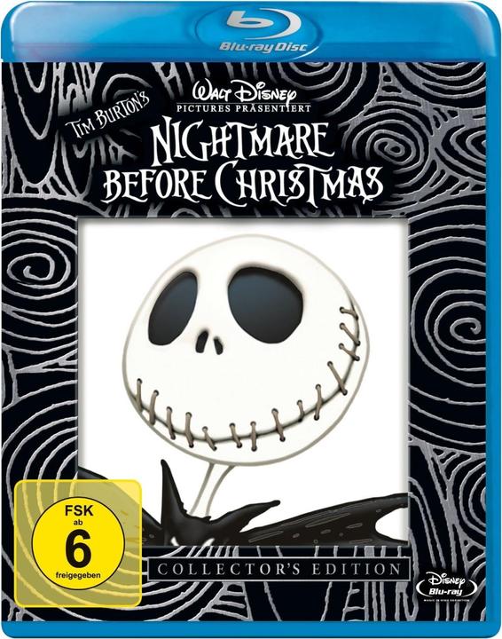 Produktbild Tim Burtons Nightmare Before Christmas (Blu-ray, 1993, Spanisch, Englisch, Italienisch, Deutsch, Französisch)