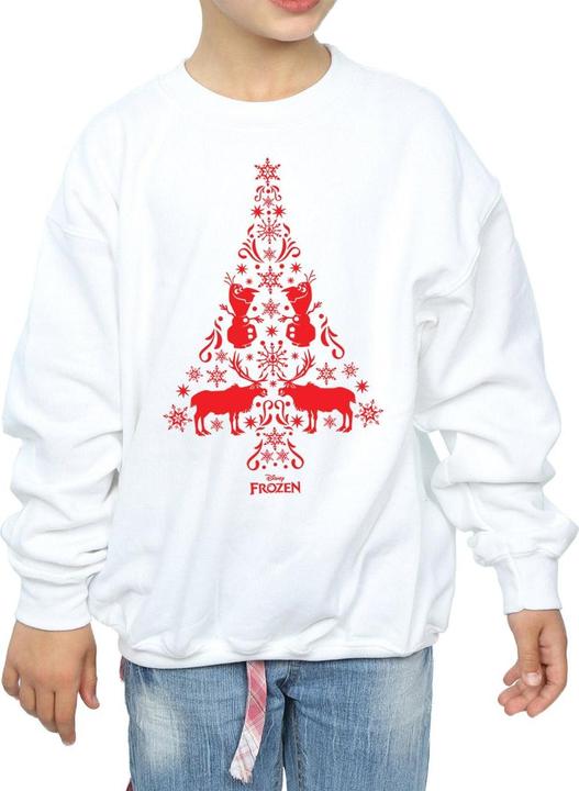 Immagine prodotto Disney Frozen Christmas Tree Felpa Ragazze (152, 158)