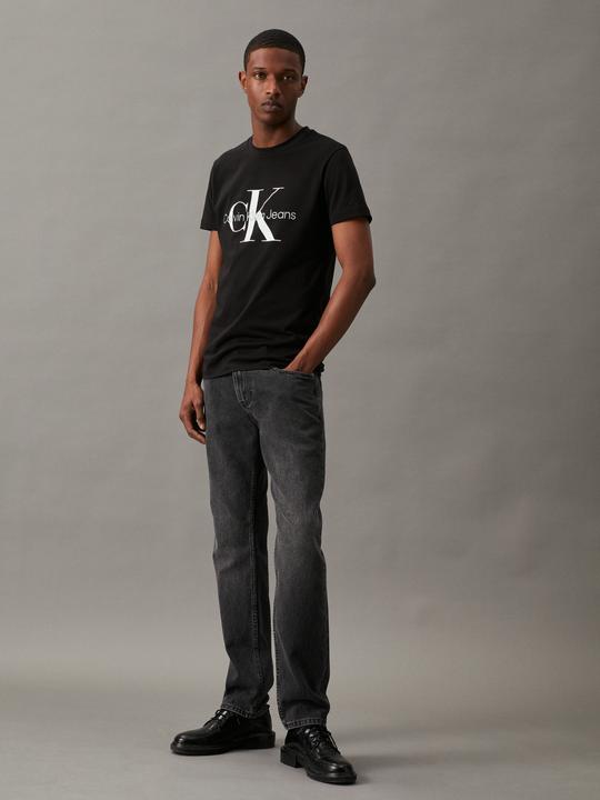 Immagine prodotto Calvin Klein Jeans Jeans Uomo T-shirt manica corta Core Monologo Slim Fit, Nero (Ck Black), XL (XL)