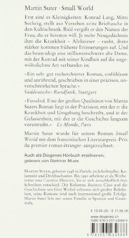 Actual product image Small World (German, Martin Suter, 1999)