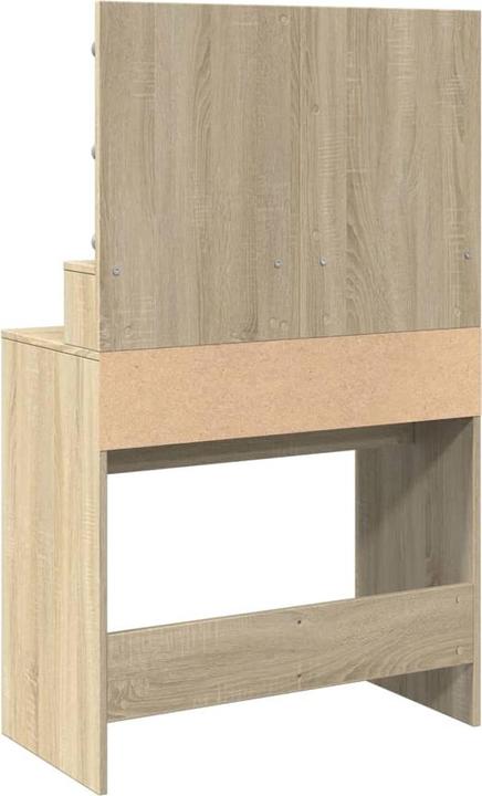 Actual product image VidaXL Dressing table with LED lighting (80 x 41 x 134.5 cm)