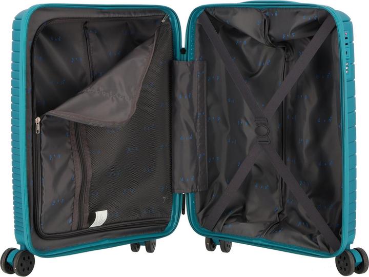 Actual product image D&N Travel Line 4600 4 wheels cabin trolley S 55 cm (35 l, Hand luggage (up to 50 litres))