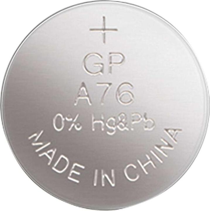 Produktbild GP Batteries Knopfzelle Alkaline (1 Stk., LR44, 110 mAh)