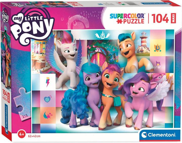 Actual product image Clementoni Maxi puzzle My Little Pony Laughter, 104st. (104 pieces)
