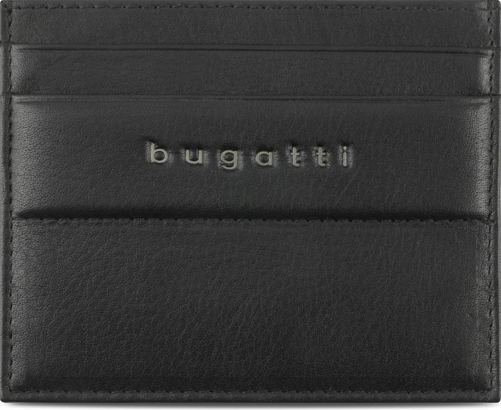 Bugatti Nome Kreditkartenetui RFID Schutz Leder 10.5 cm