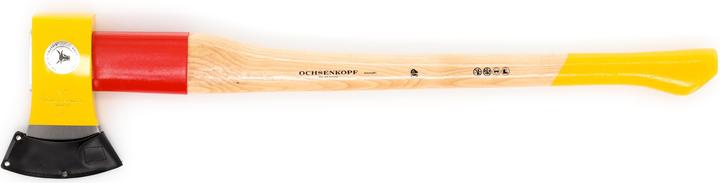 Produktbild Ochsenkopf OX 648 H-2508 SPALT-FIX-Axt ROTBAND-PLUS mit 80 cm Hickorystiel