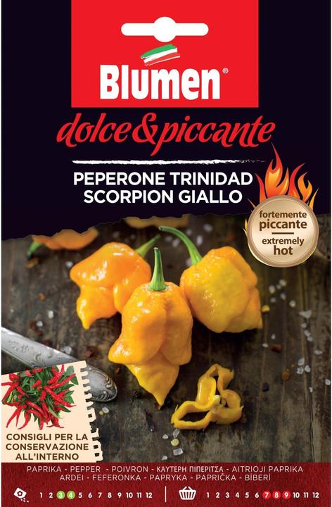 Immagine prodotto Blumen Pepe Trinidad Scorpion giallo (Semi di verdura)