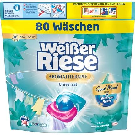 Immagine prodotto Henkel Weisser Riese Trio-Caps Universal Aromatherapy Lotus 80 Wash Loads 960g