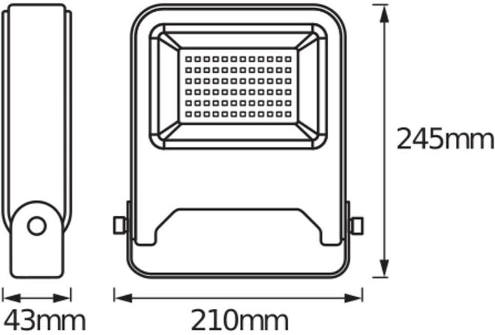 Actual product image Ledvance Endura Flood (4500 lm, IP65)