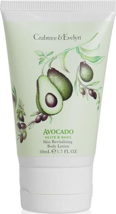 Produktbild Susanne Kaufmann Crabtree & Evelyn Avocado Olive Basil Revitalisierende Körperlotion 50 Ml (Körperlotion, 50 ml)