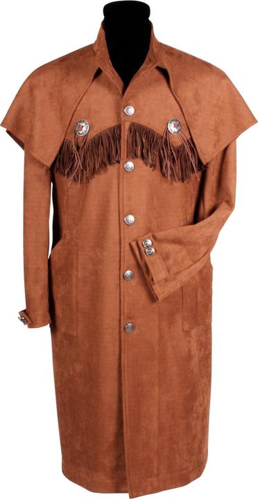 Actual product image Thetru Men's Coat Western, brown (M)