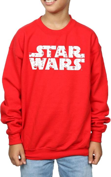 Immagine prodotto Star Wars Christmas Logo Felpa Ragazzi (152, 158)