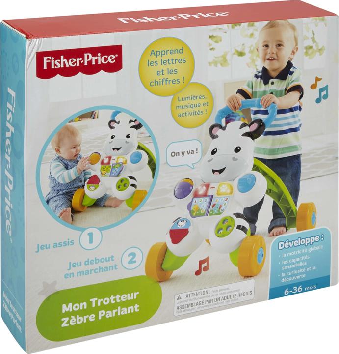 Produktbild Fisher-Price Lern mit mir - Zebra Lauflernwagen