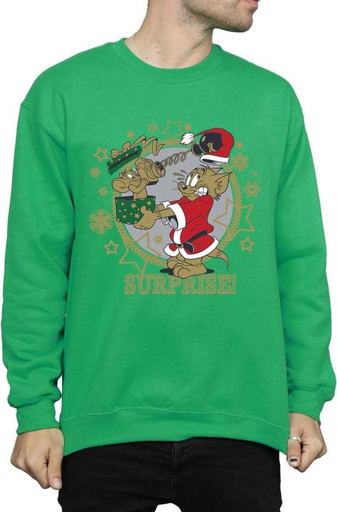 Immagine prodotto Tom & Jerry Christmas Surprise Felpa Uomo (XXL)