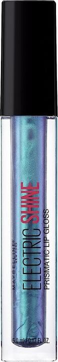 Maybelline New York Electrio Shine Prismatic Lip Gloss 165 Electric Blue 5ml (165 Electric Blue)