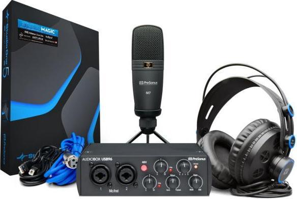 PreSonus Audiobox 96 Studio Bundle (USB)