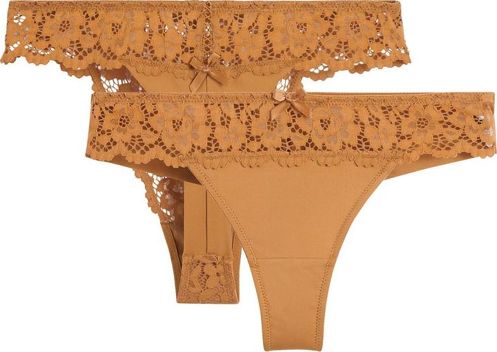 Produktbild La Redoute Collections 2er-Pack Tanga-Slips Signatures (44, 2er Pack)