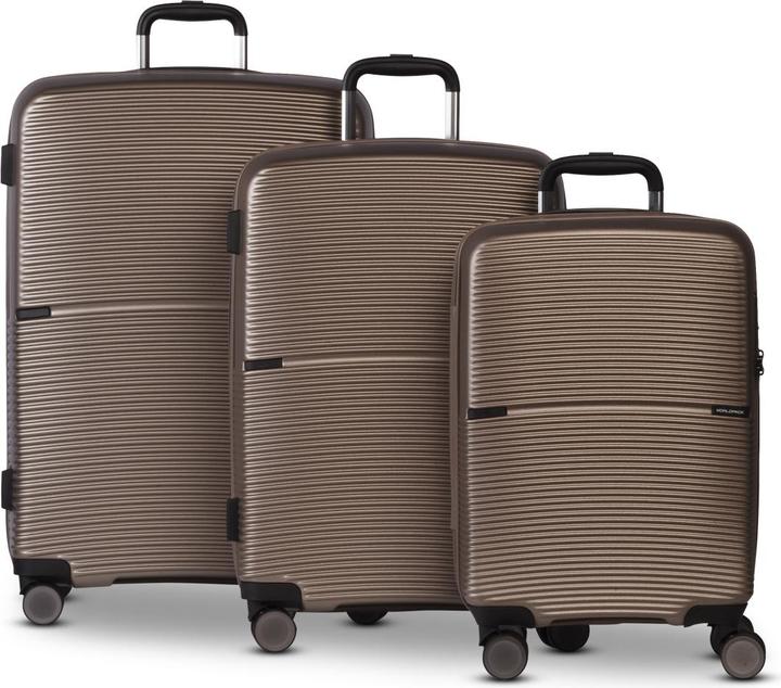Produktbild Worldpack San Francisco 4 Rollen Kofferset 3-teilig (203 l, XL (ab 115l))
