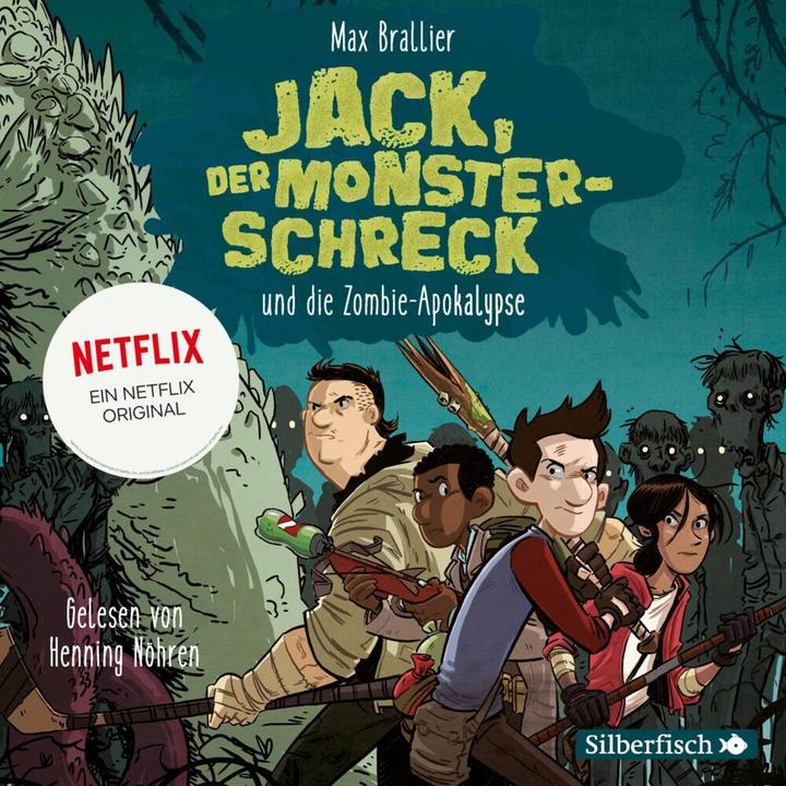 Actual product image Jack the Monster Scare and the Zombie Apocalypse (Max Brallier, Kai Kilian, Henning Nöhren, German)
