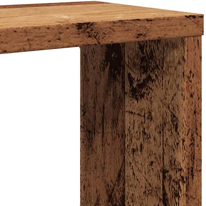 Produktbild VidaXL Wandregal Hängeregal Regalwürfel Cube Lounge CD Regal 6Stk. Altholz-Optik (60 x 15 x 23 cm)