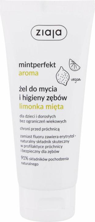 Actual product image Ziaja Mintperfect Aroma Lime & Mint Tooth Gel - ZubnÃ gel (100 ml)