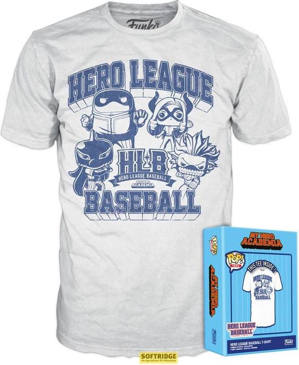 Funko My Hero Academia - Hero League Baseball Boxed Tee T-Shirt MHA Baseball(EMEA) (S) (S)