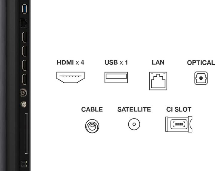 Actual product image TCL 55C7K (55", Mini-LED, 4K, 2025)