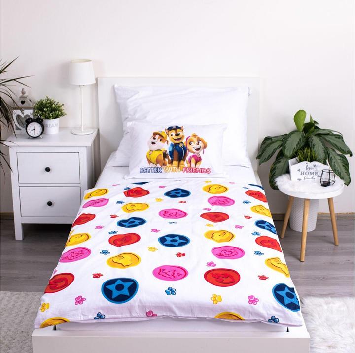 Actual product image Jerry Kinderbettwäsche Paw Patrol PP498 100 x 135 cm + 40 x 60 cm