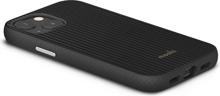 Immagine prodotto Moshi Arx Slim Hardshell Case (MagSafe) per iPhone 13 mini - Mirage Black (Apple iPhone 13 mini)