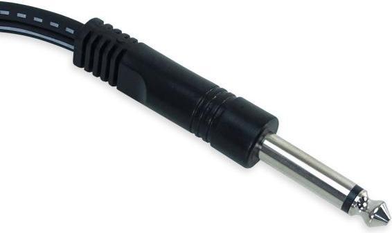 Produktbild keepdrum YC017 Y-Adapter 6,3mm Mono Klinke zu Stereo Cinch Stecker (0.25 m)