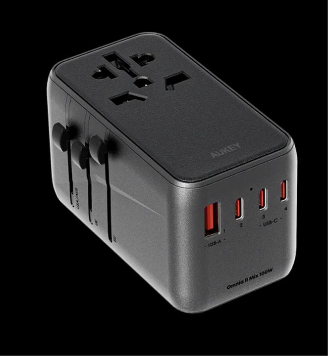 Immagine prodotto Aukey Adattatore universale GaN Travel Mate con USB