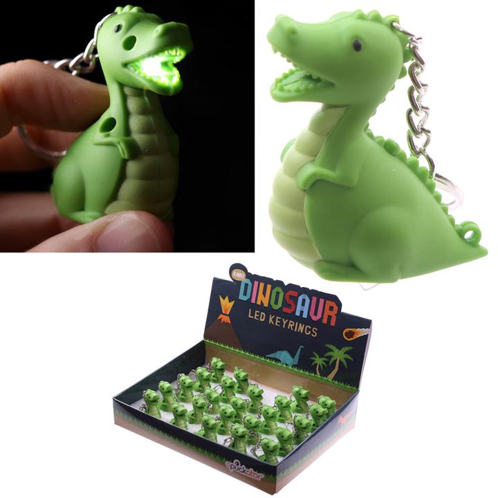 Produktbild Roost Schlüsselanhänger Dino KEY59 LED 10x2.5x4cm