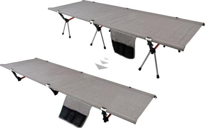 Basic Nature Campingbett Lifted