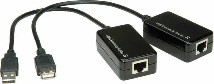 Produktbild Value USB 1.1 Verlängerung über RJ45, max. 45m (UTP, CAT5, 0.23 m)