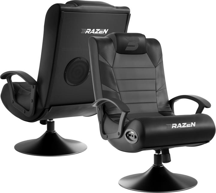 Actual product image Brazen Gaming Chairs Pride 2.1 Gaming Chair - Grey