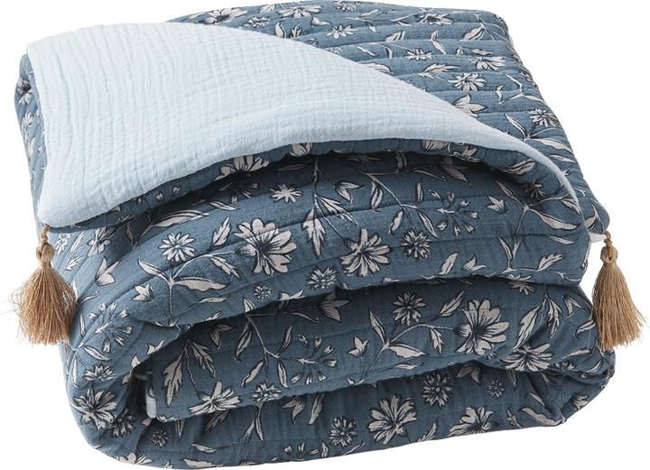 Immagine prodotto Vertbaudet Tappetino patchwork per bambini/tappetino per box INDIA FLOWER, nappe
