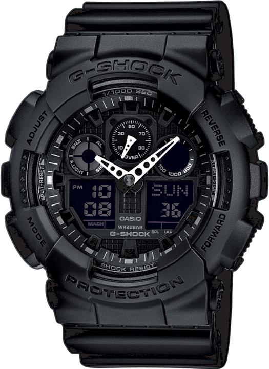 Actual product image G-Shock Ga-100-1a1er (Analogue wristwatch, Digital watch, 51.20 mm)