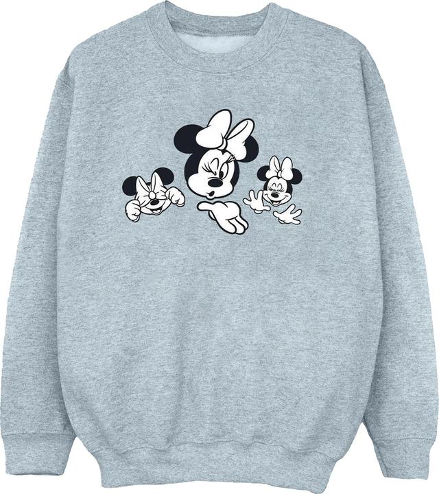 Disney Minnie Mouse Three Faces Sweatshirt (XL)
