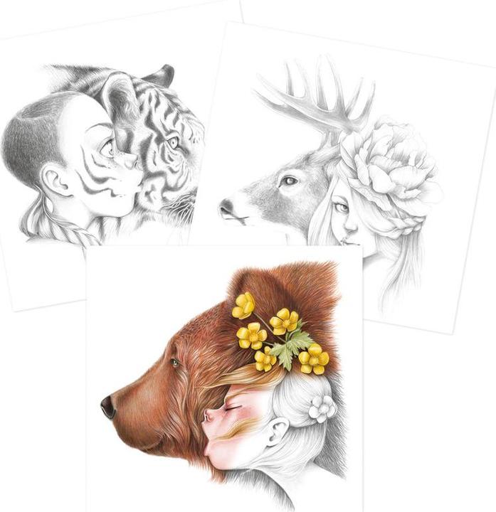 Produktbild Avenue Mandarine Malbuch Coloriage Wild