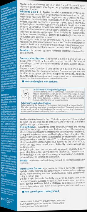 Actual product image Bioderma Atoderm Intensive Eye (Crème, 100 ml, Day + Night)