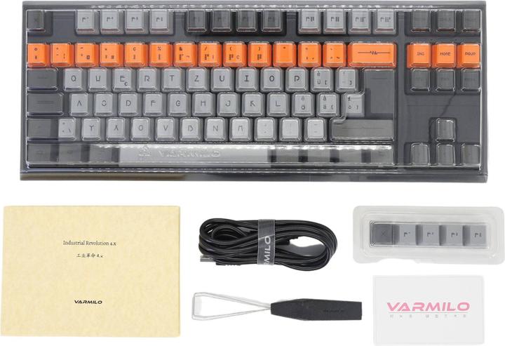 Image du produit Varmilo Cliff Bot Lie VCS88 (CH, Sans fil, Filaire)
