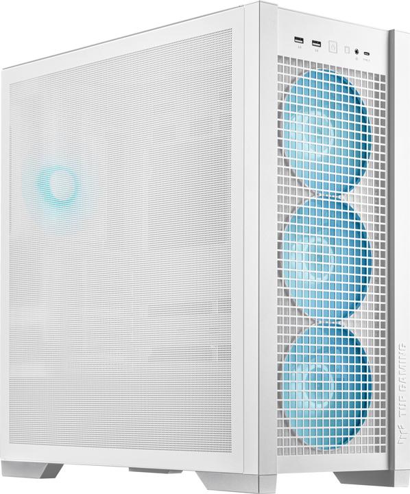 Immagine prodotto ASUS TUF Gaming GT302 TG ARGB Bianco (ATX, mATX, Mini-ITX)