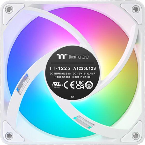 Produktbild Thermaltake TT CT120 EX Rev ARGB Sync PC Cooling Fan 3 Pack White (120 mm, 3 x)
