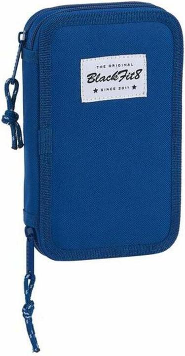 Image du produit Safta Sac à ressort double BlackFit8 M854 bleu foncé 12,5 x 19,5 x 4 cm (28 pièces)